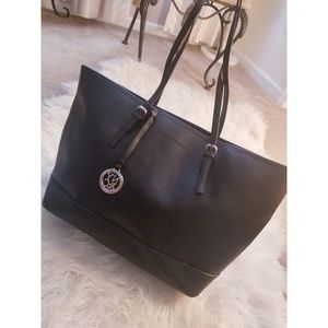 New York & Company Black Tote Handbag